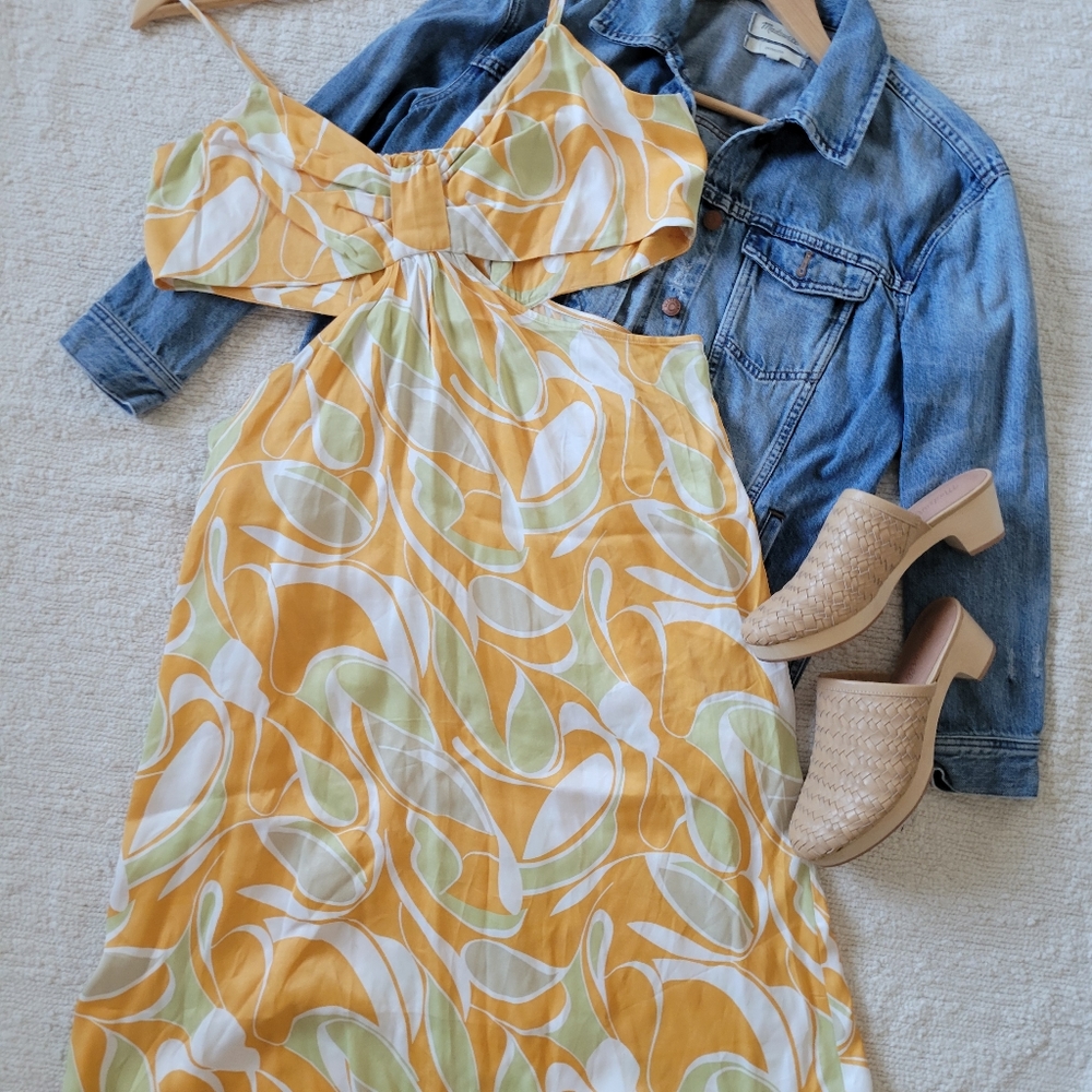 Anthropologie Cutout Dress